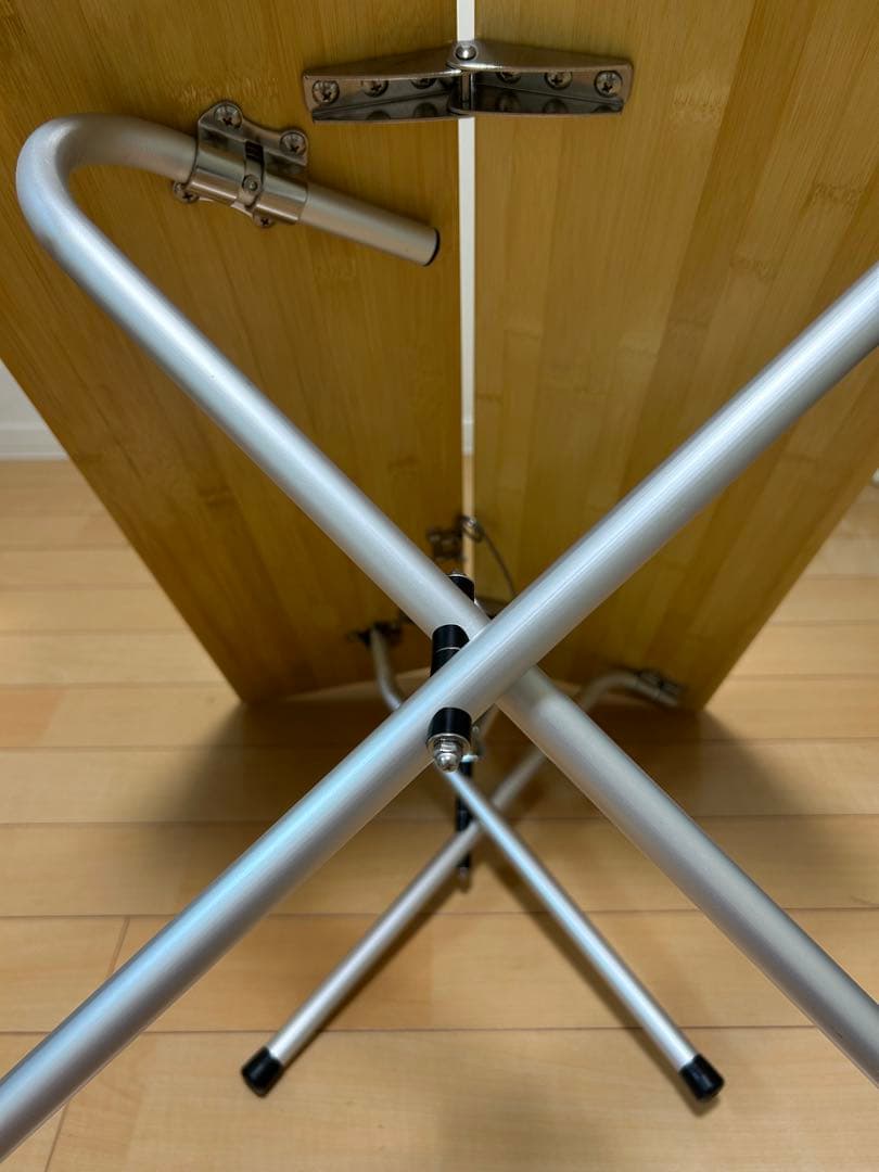 スノーピーク　ワンアクションテーブル竹　LV-100TR カバー付