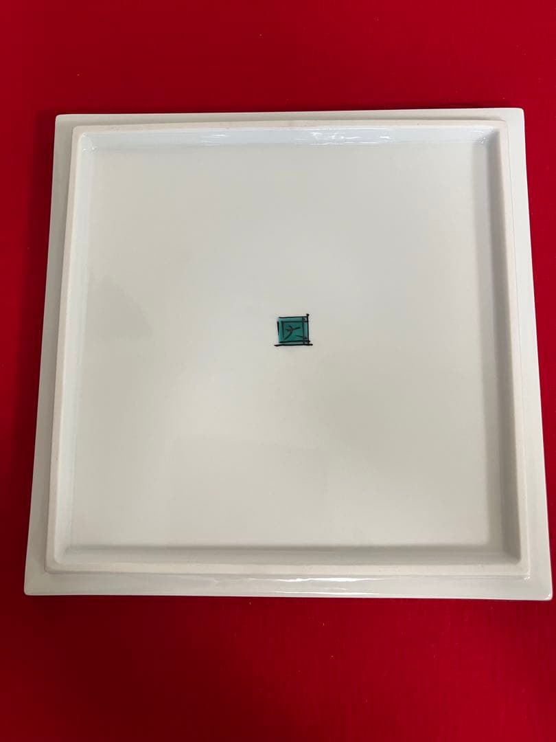 芸術院賞受賞 山岸大成作 色絵 飾皿 『牡丹』 管理K367