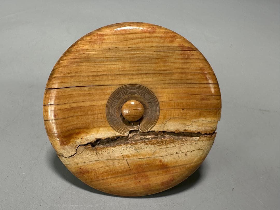 日本美術　桃山～江戸時代　古瀬戸　茶道具　茶入　大海　古物　時代茶器