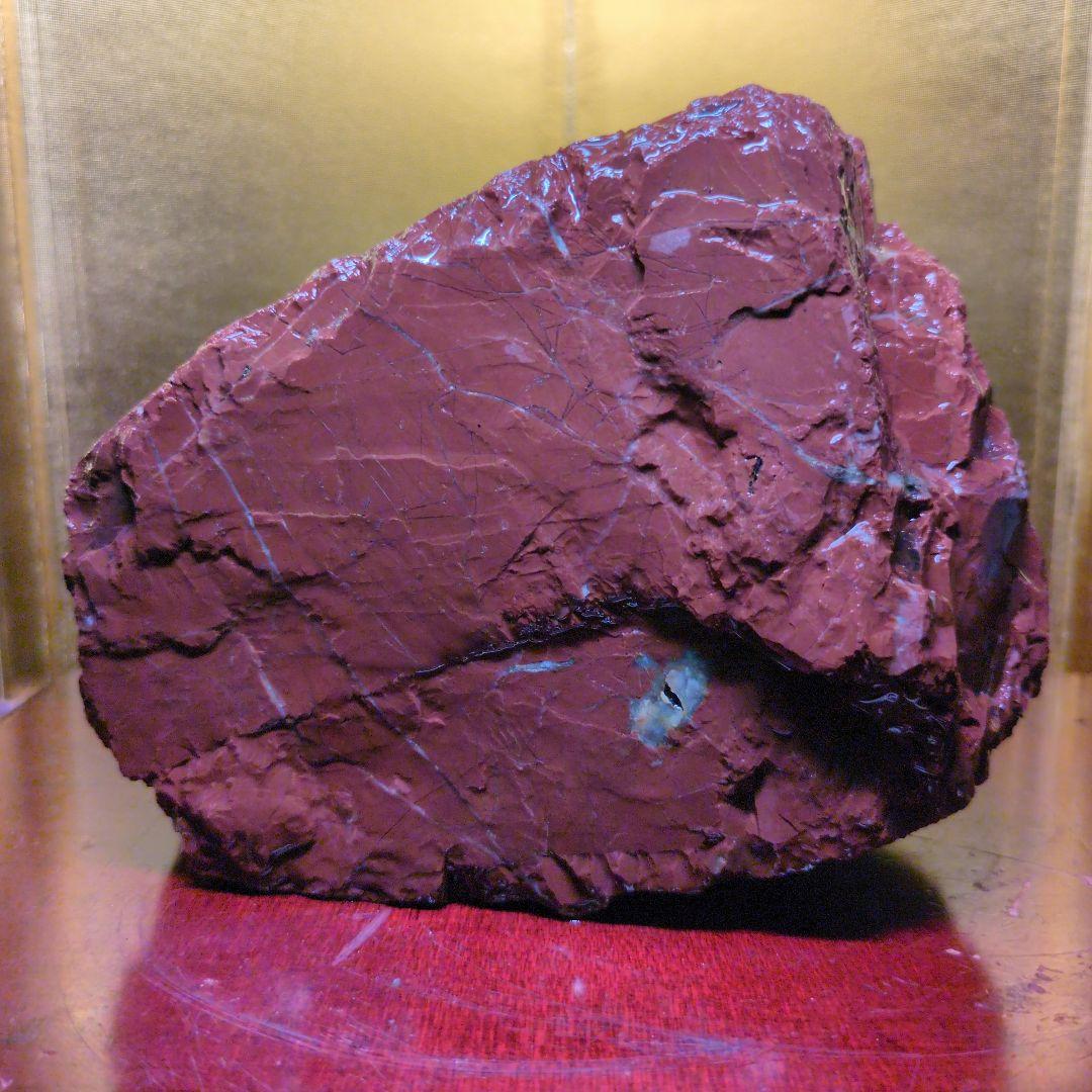 レッドジャスパー 赤石 原石 約1.82kg 天然石 未加工 鑑賞用 水石