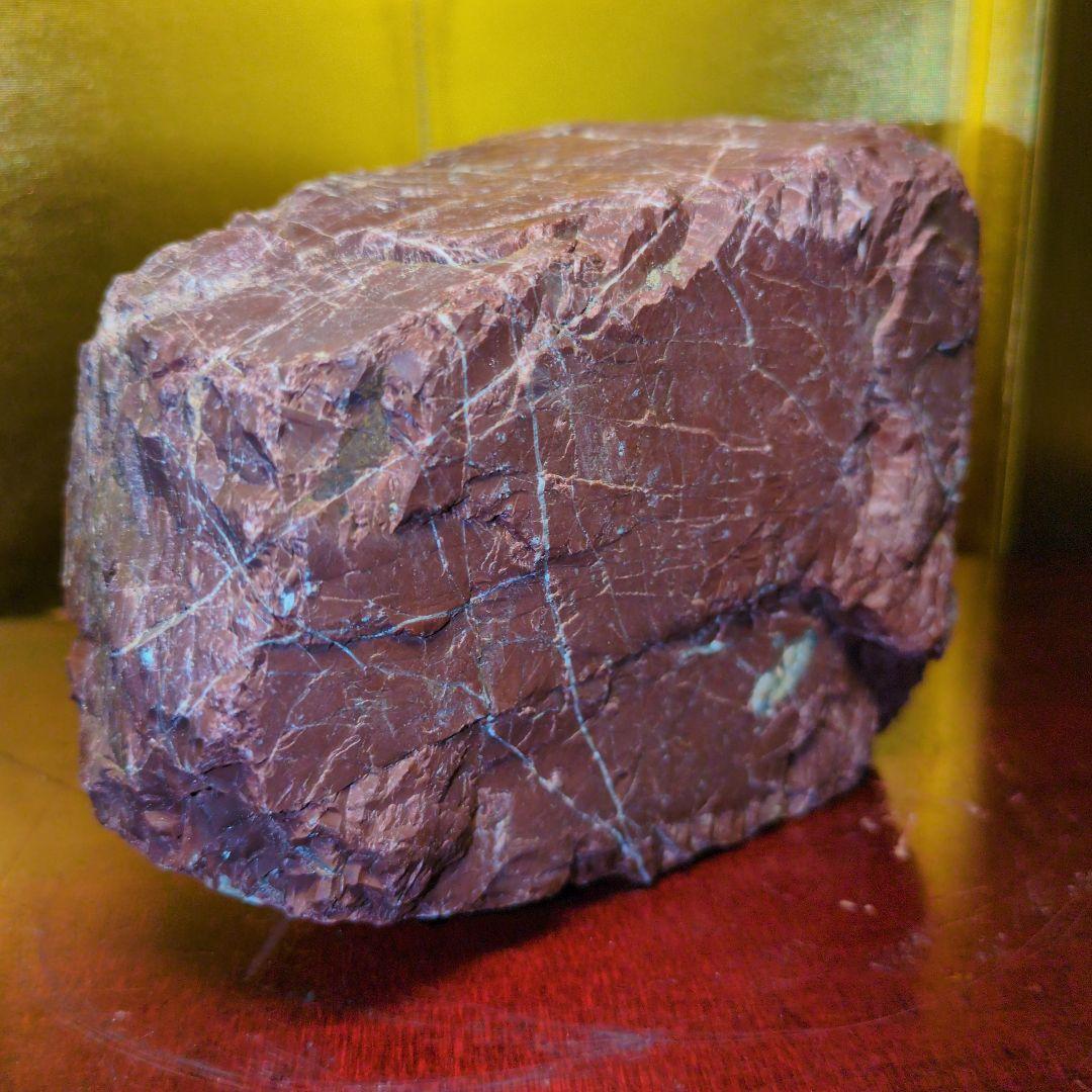 レッドジャスパー 赤石 原石 約1.82kg 天然石 未加工 鑑賞用 水石