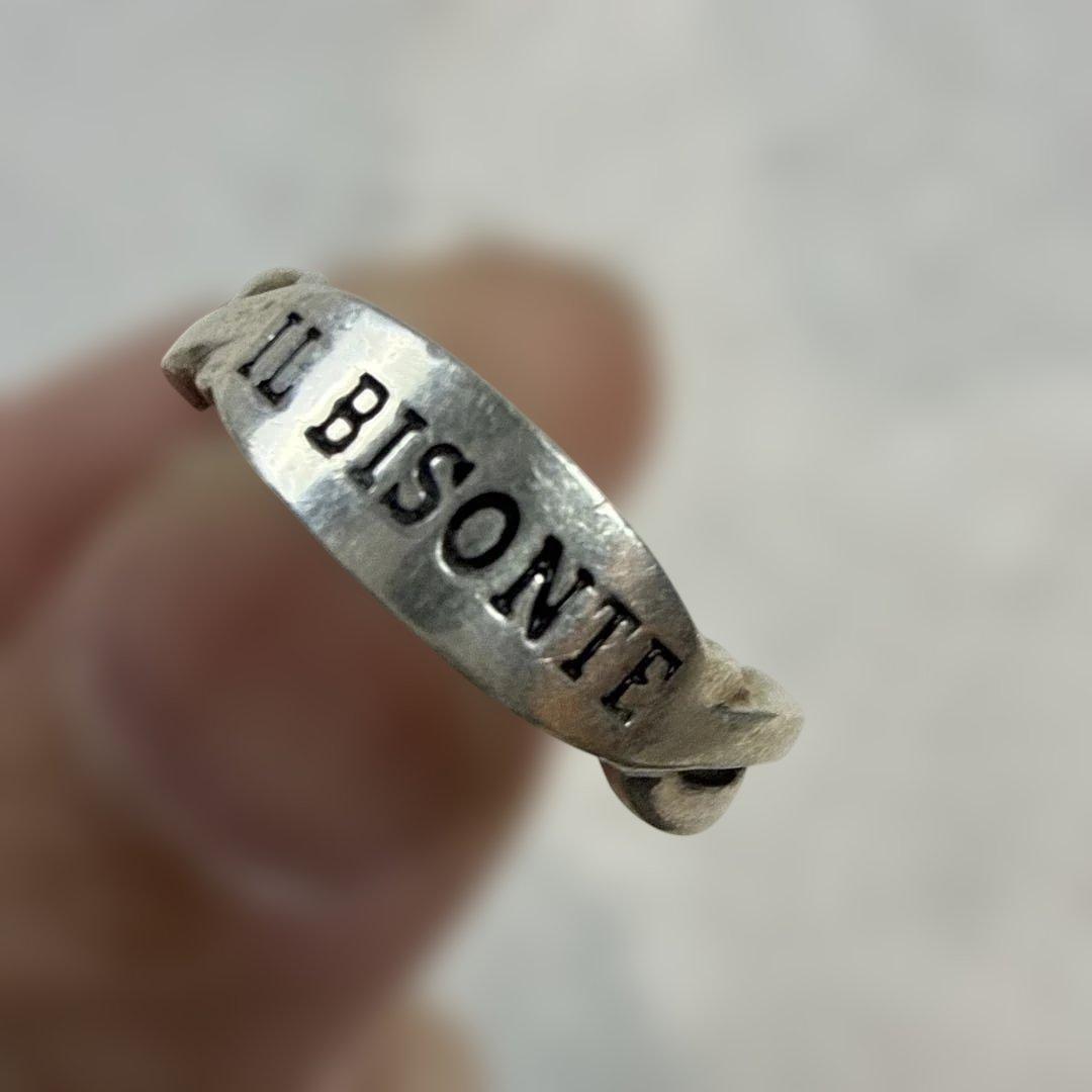 イルビゾンテ　超希少　シルバー925リング　約13号　美品