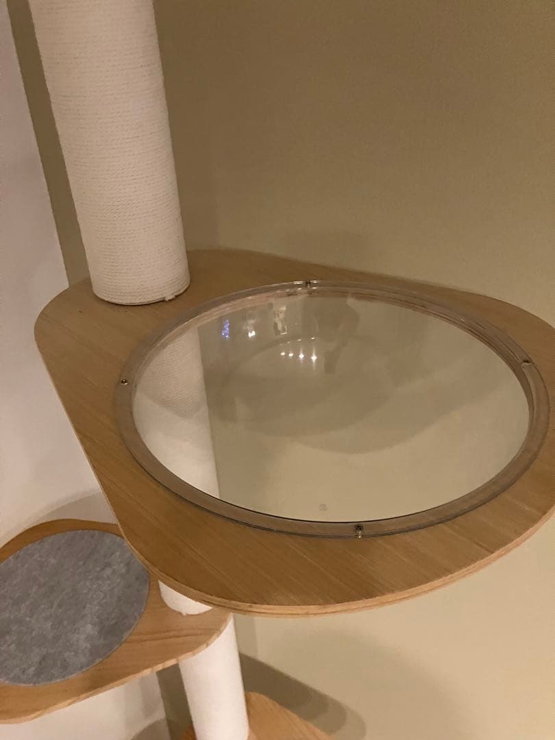 突っ張り型キャットタワー 3段