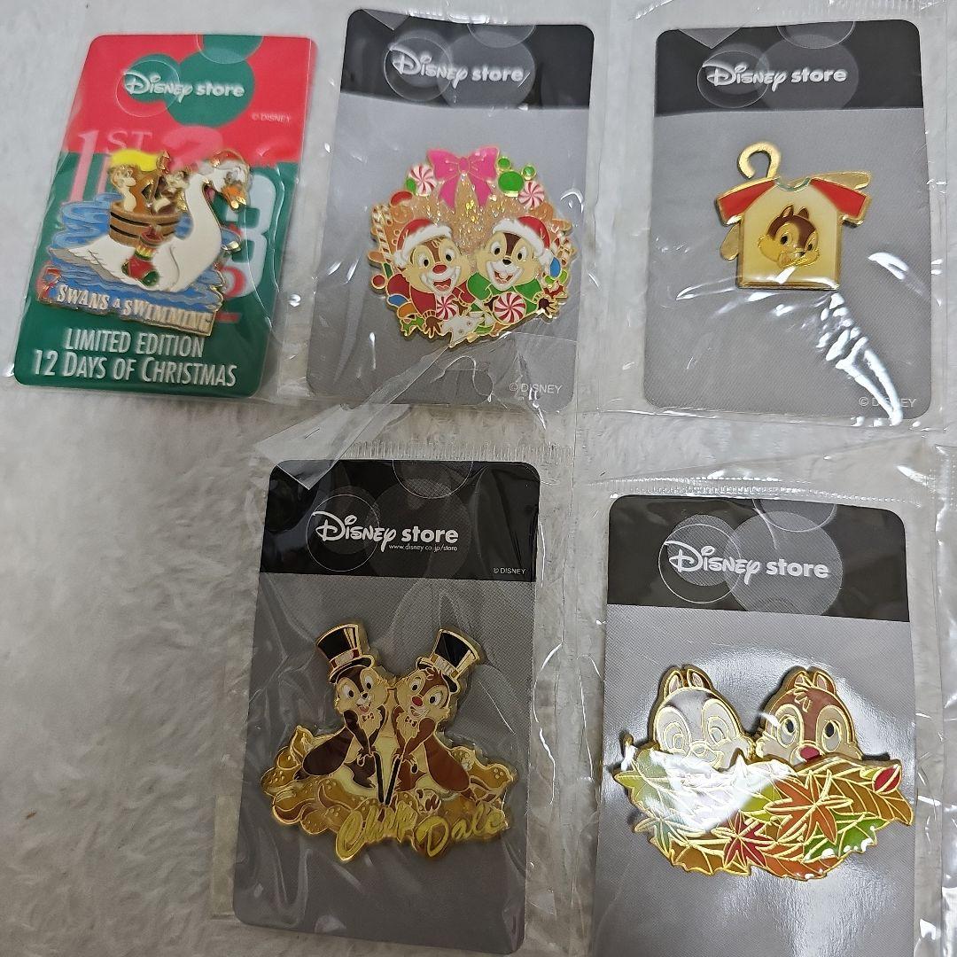 DisneyStore チップ&デール ピンバッジ