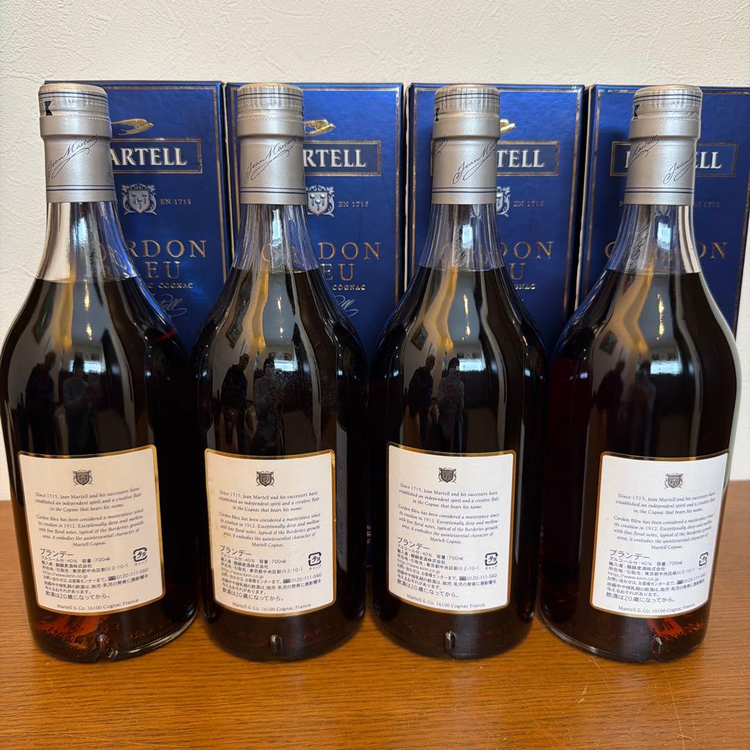 MARTELL CORDON BLEU 700ml 4本セット