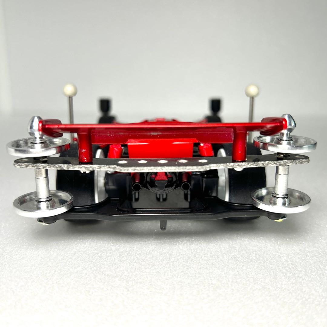 ミニ四駆　ビッグバンゴースト　タミヤ　完成品　肉抜　キャンディ　塗装　スーパー1