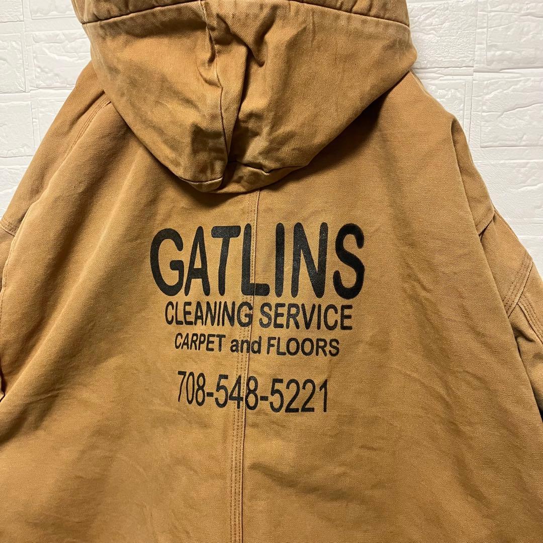 ●H13【US輸入】カーハート トラディショナルコート ブラウン系【2XL相当】