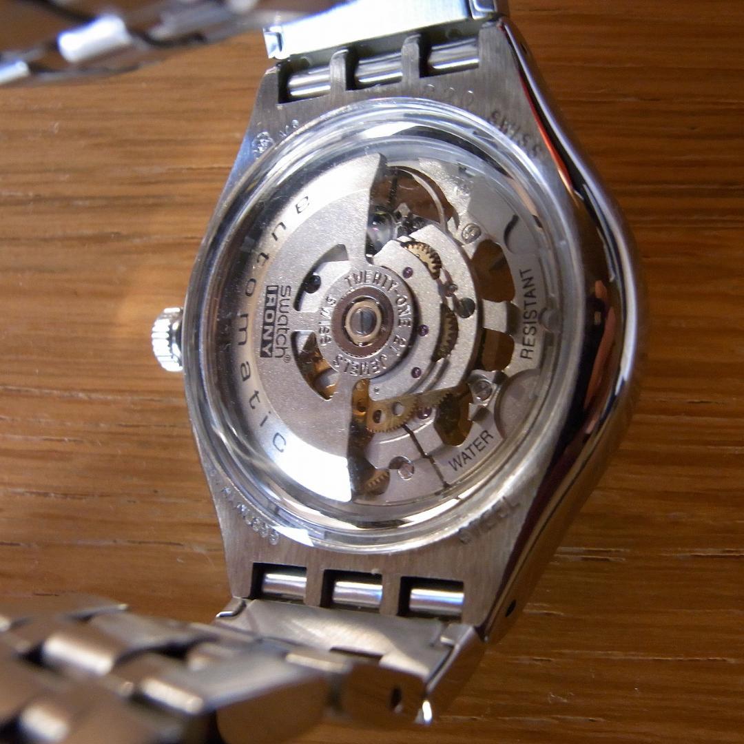 Swatch 自動巻き時計 スケルトン