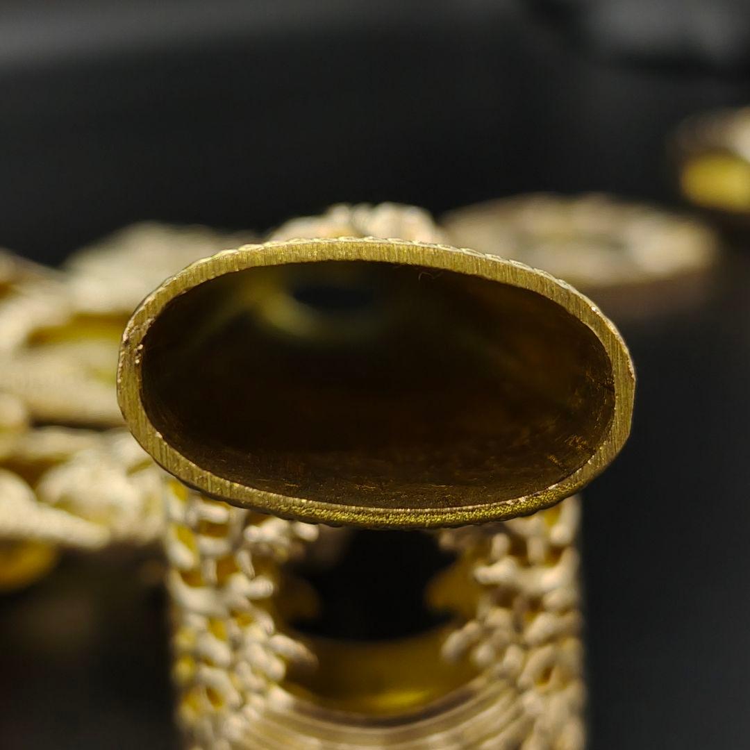 唐様大刀　水龍剣　刀鍔　目貫　縁頭　切羽　鐺　柄鞘一式金具　銅製