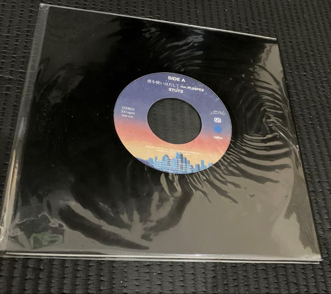 ぽ*ん様 新品 夜を使いはたして PUNPEE レコード　STUTS JJJ フ