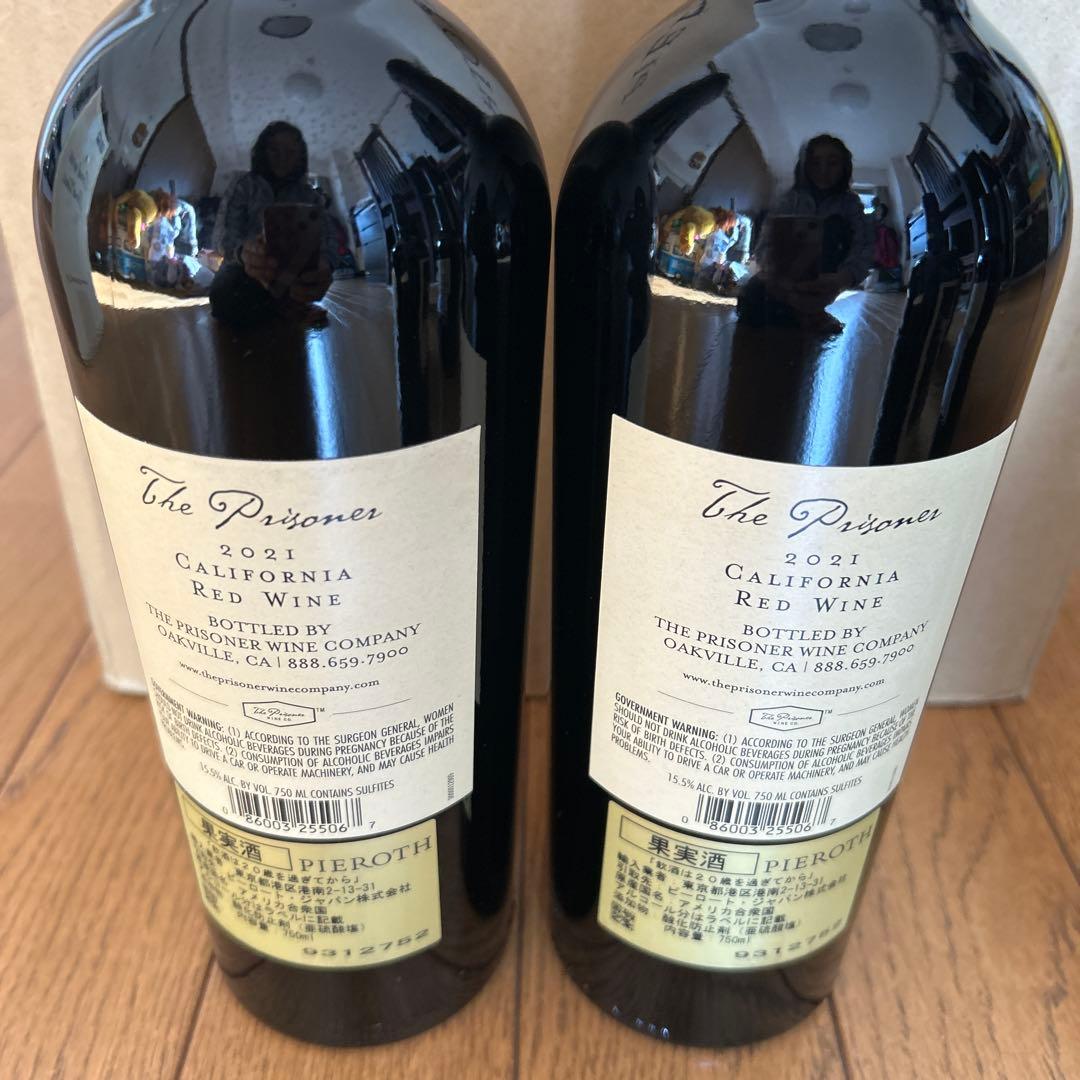 ザ・プリズナー レッド・ブレンド (2022.2021) 赤ワイン 6本セット