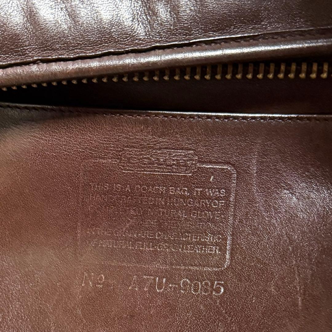 希少COACH オールドコーチ ショルダーバック ビンテージ バケツバッグ型