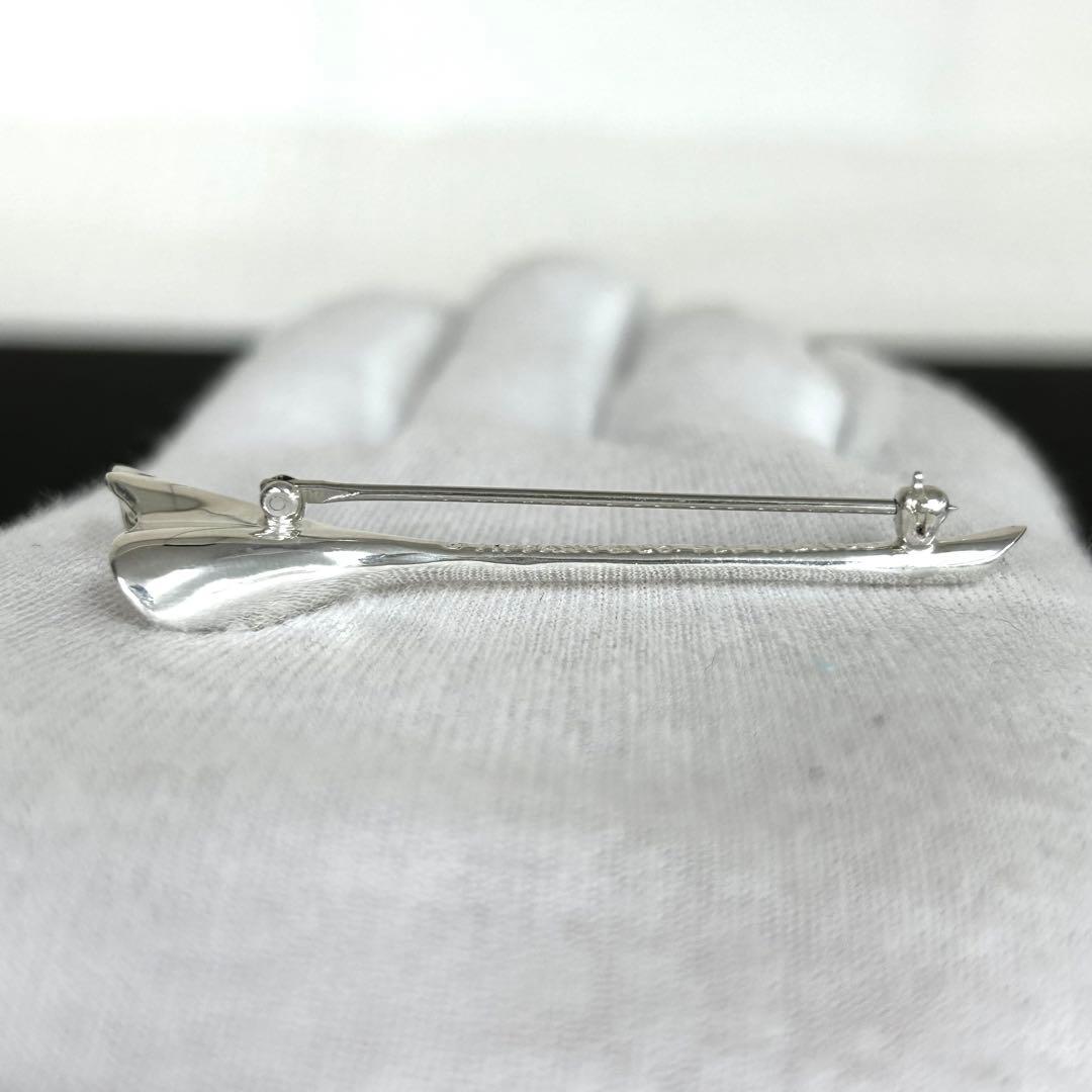 ティファニー　ブローチ　イチョウモチーフ　銀杏　ピンバッチ　シルバー925 箱