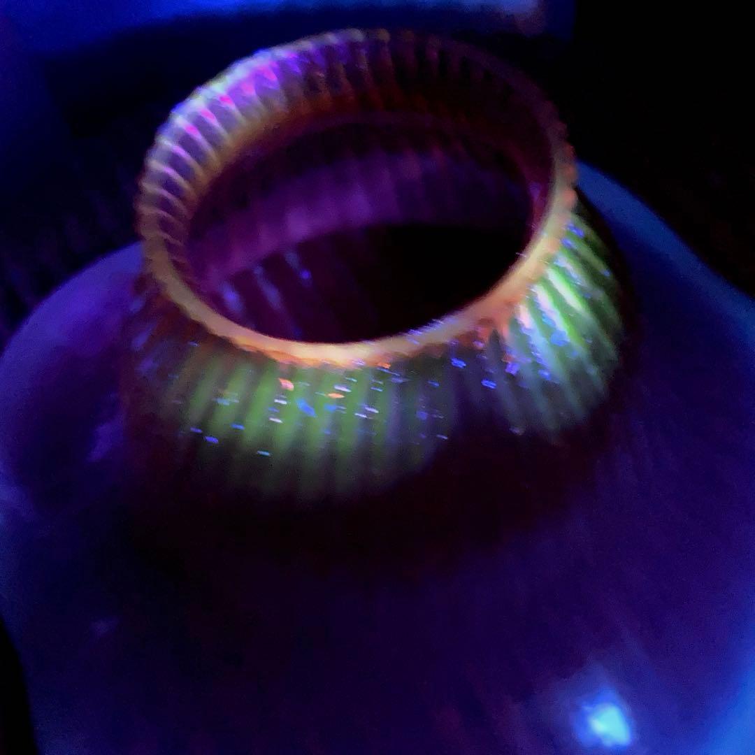 アーリーフェントン　1910年　ランプシェード　アンティーク　オパールセント