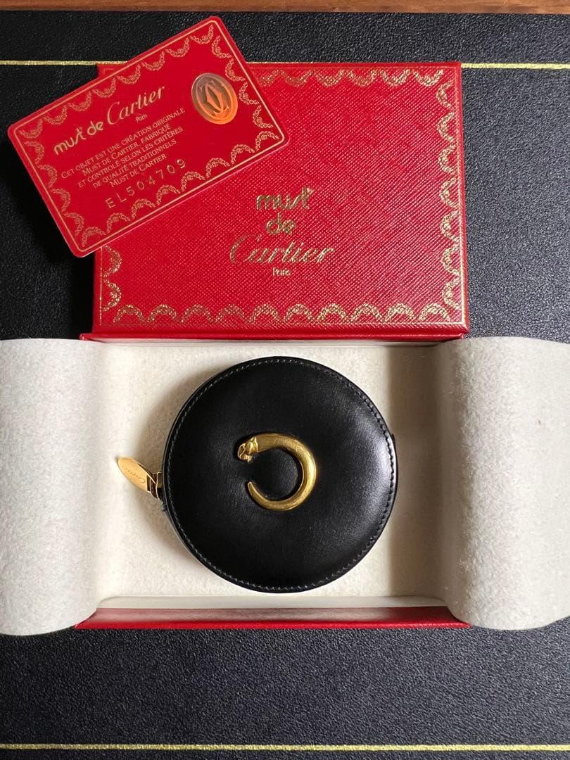 Cartier パンテール　ケース　ブラック