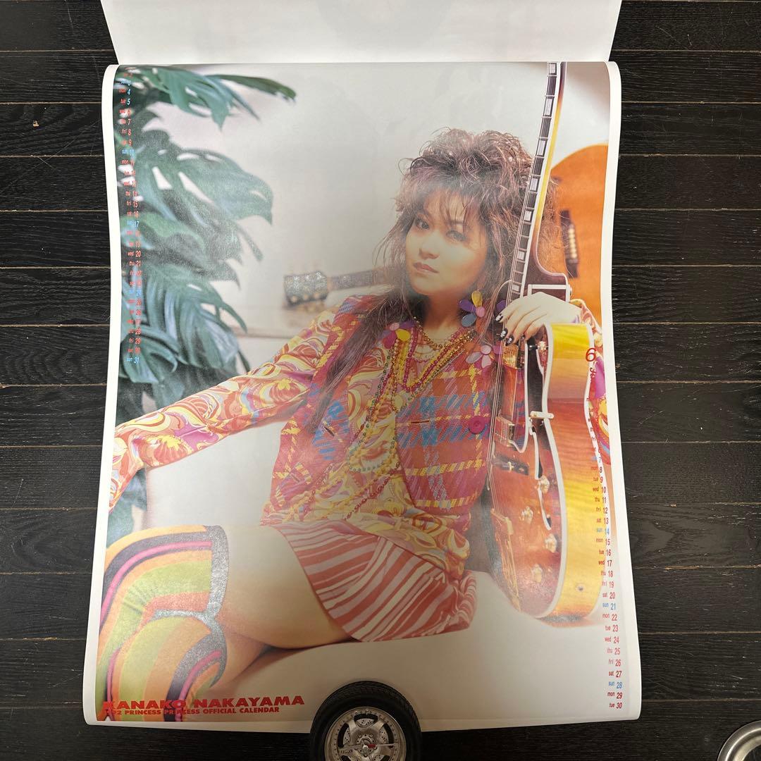 大セール品　プリンセスプリンセス　B2 カレンダー　1992年　ミュージシャン