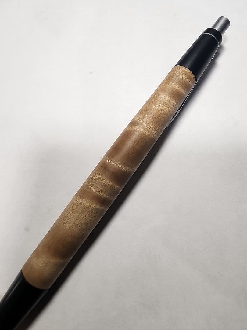 【訳有り】野原工芸？ボナンペン？　杢軸 マーブルウッド　ボールペン