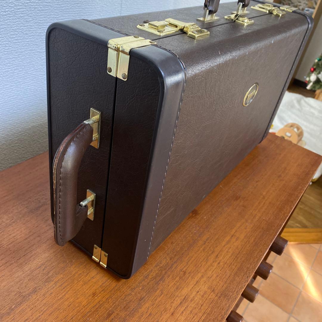 ヤマハ　YAMAHA トランペットケース　ブラウン×ゴールド