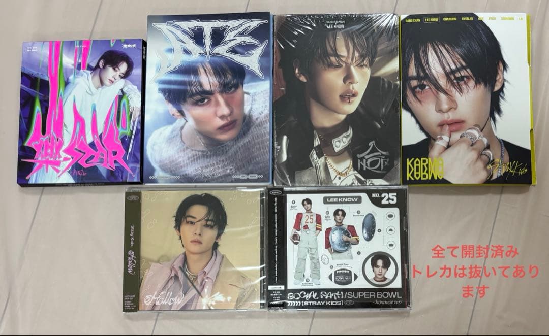 スキズ　リノ　リービット　まとめ売り　トレカ　ぬいぐるみ　ペンライトカバー　等