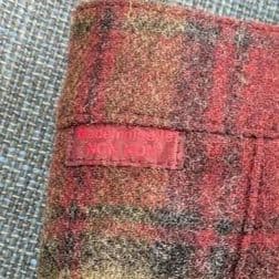 【新品タグ付】マドモアゼルノンノン チェック ウール スカート チェック