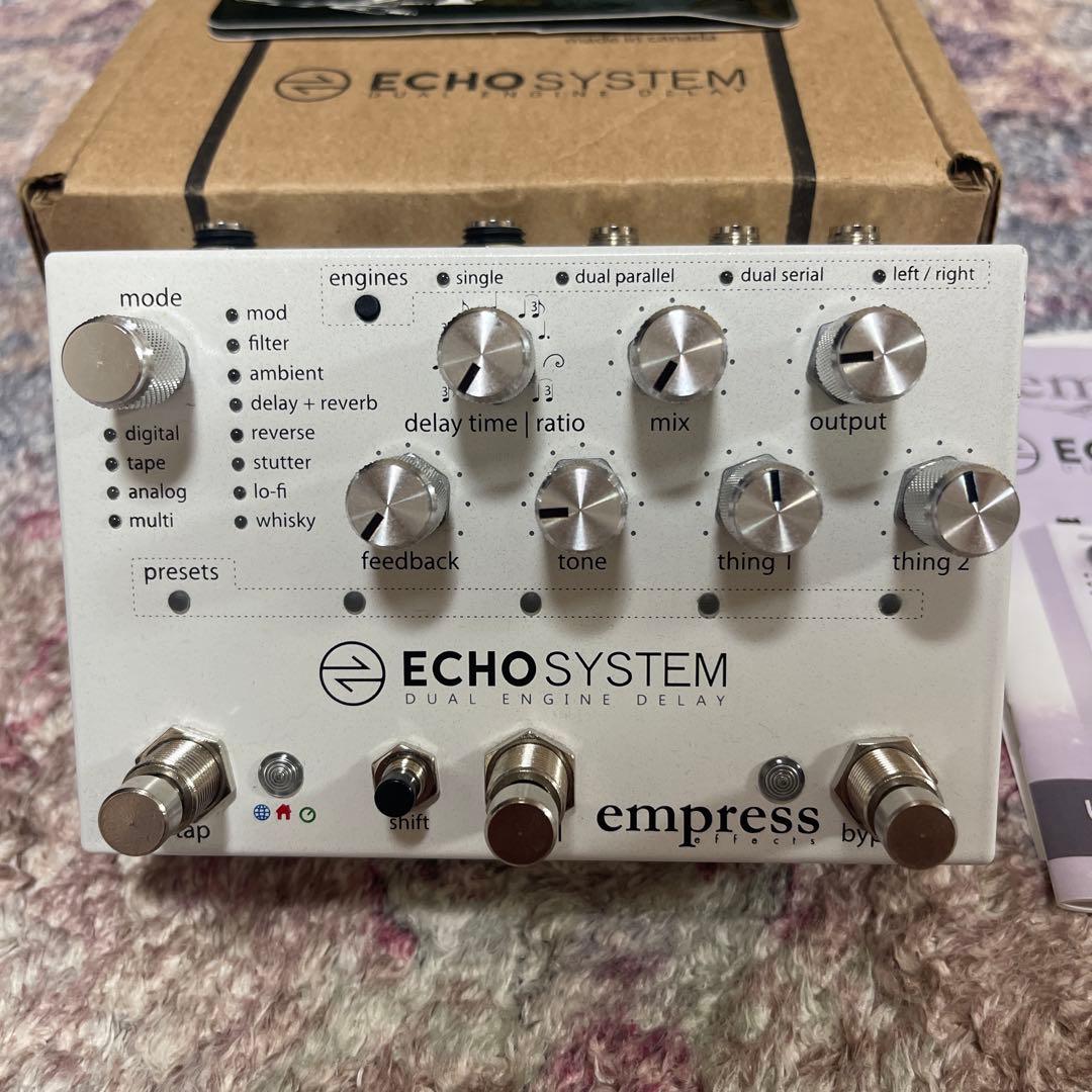 Empress effects Echosystem ディレイ