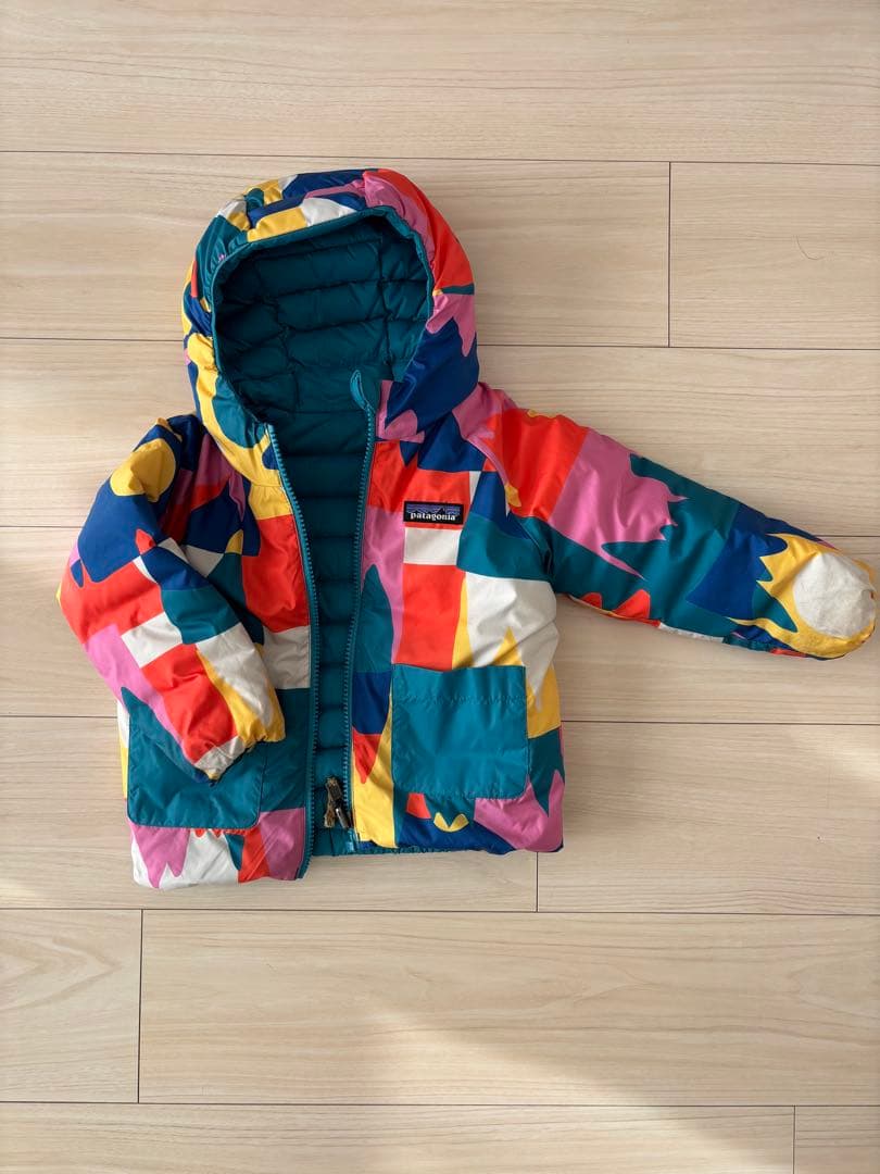 Patagonia カラフル ダウンコート