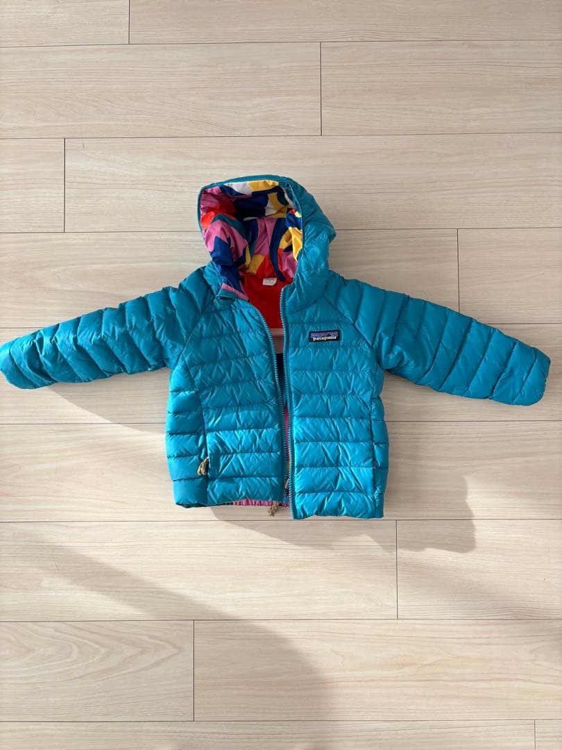 Patagonia カラフル ダウンコート