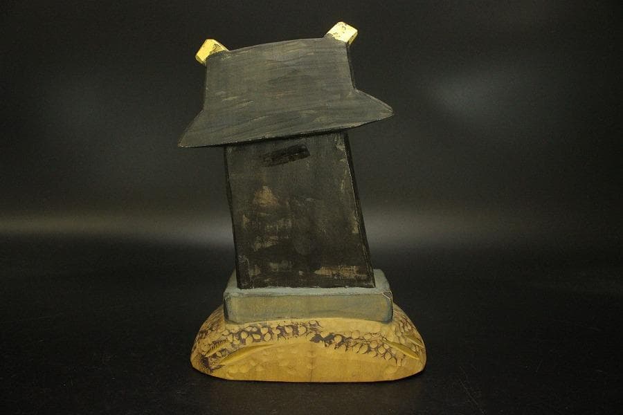 但馬彫刻 松田一 作 大黒天座像(ZE520)