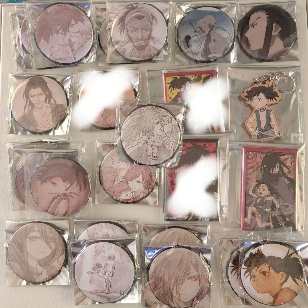 どろろ 百鬼丸 原画展 浅田弘幸 缶バッジ