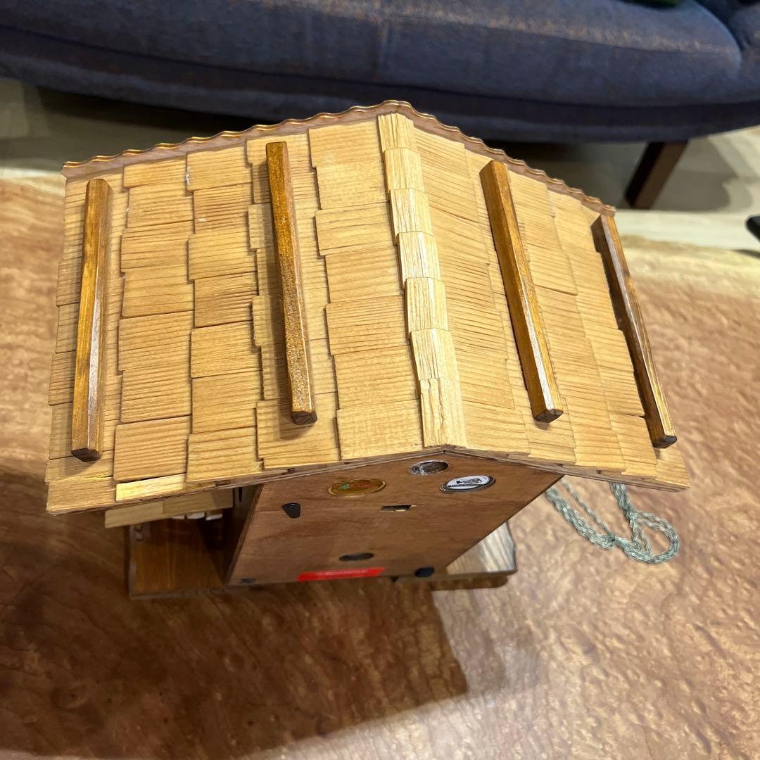 木製 鳩時計 からくり時計　ドイツ製　ロマンス社