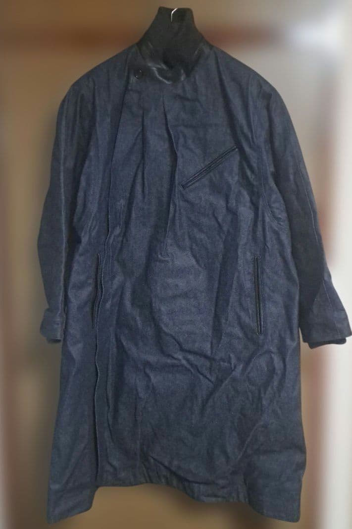 石*田様 デニム風ロングコート BURNABOINNE