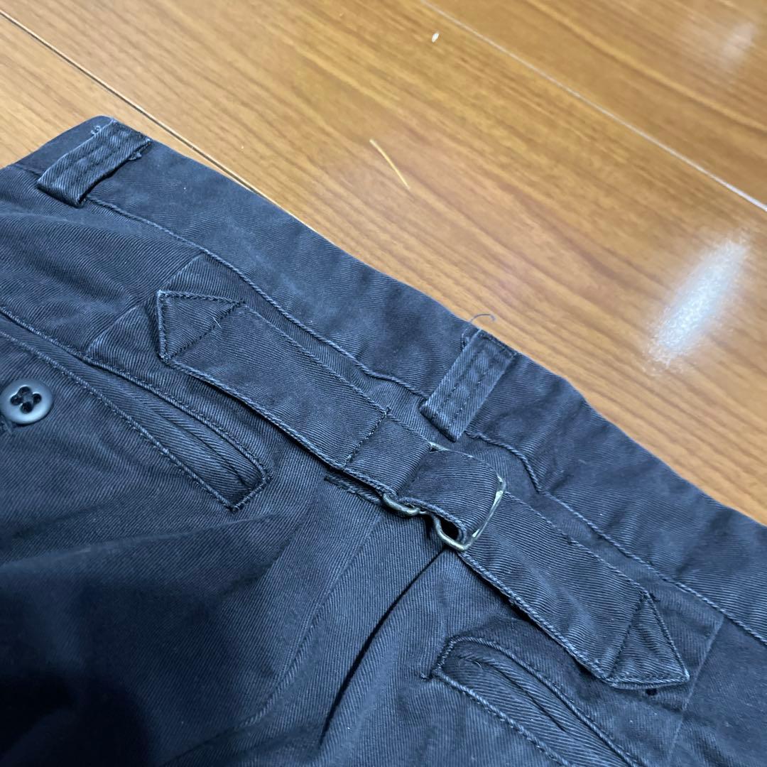 希少 シンチバック付 90sラルフローレン “BATEMAN” 黒 ポロチノ