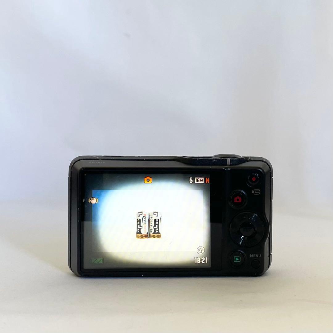 【完動品】CASIO EXILIM EX-ZR15 デジタルカメラ 動作確認済み