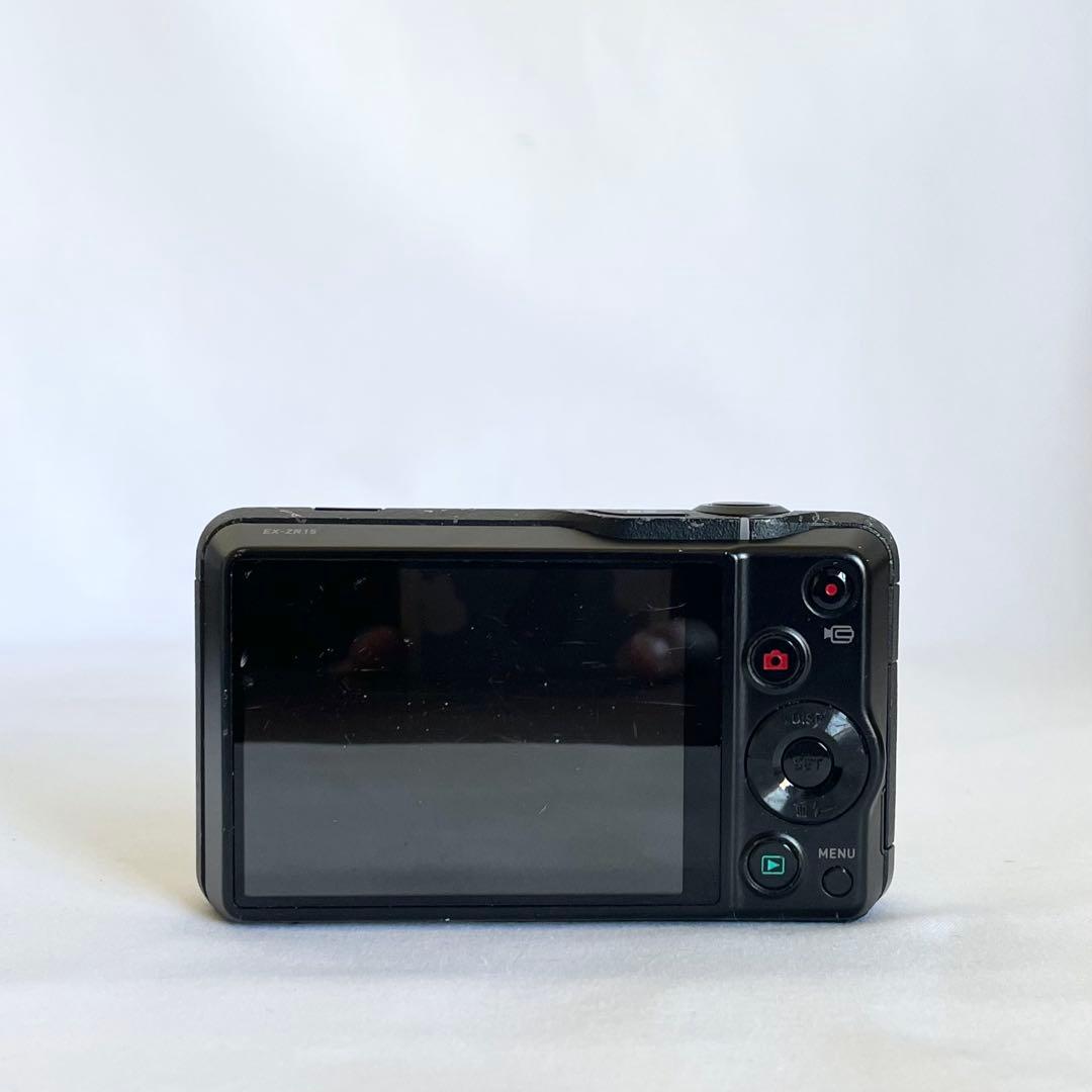 【完動品】CASIO EXILIM EX-ZR15 デジタルカメラ 動作確認済み