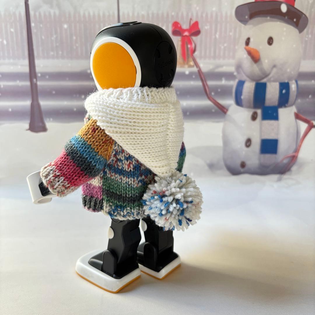 あさみ様＊雪模様編み込みセーターとニット帽とマフラー2点フーディガン＊おまとめ