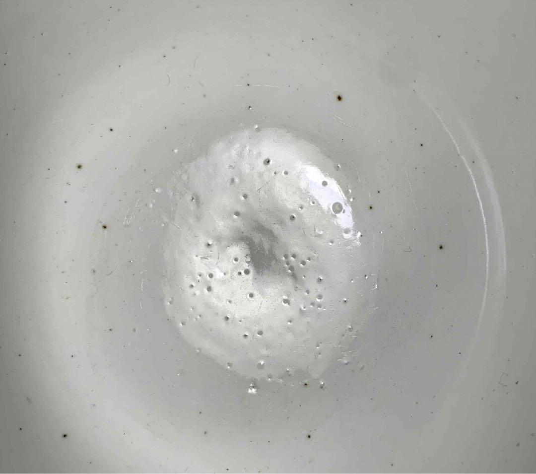 茶道具　染付山水水指