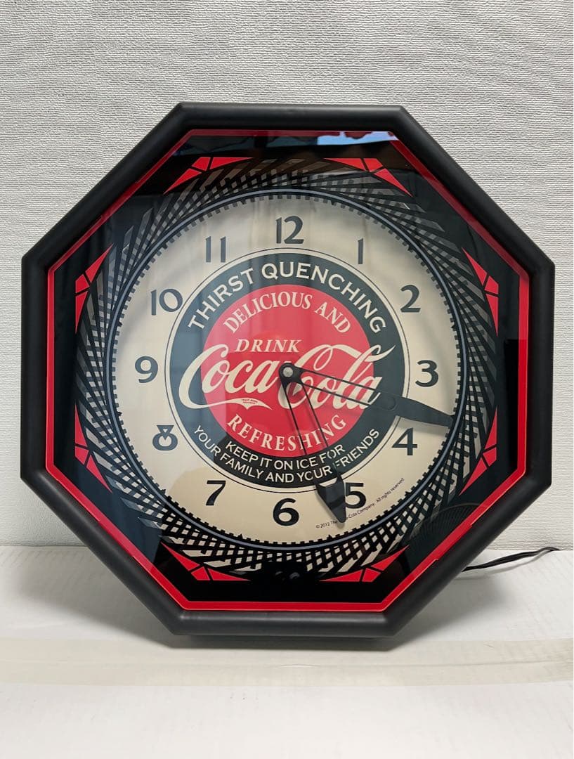 コカ・コーラ ネオンクロック　ネオン管掛け時計3品セット