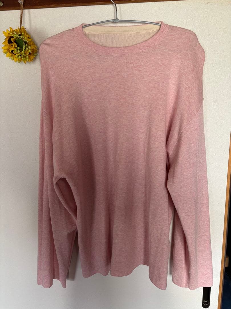 with 犬服Sサイズ　人用　L-XLサイズ　ピンク　ペアルック　セット