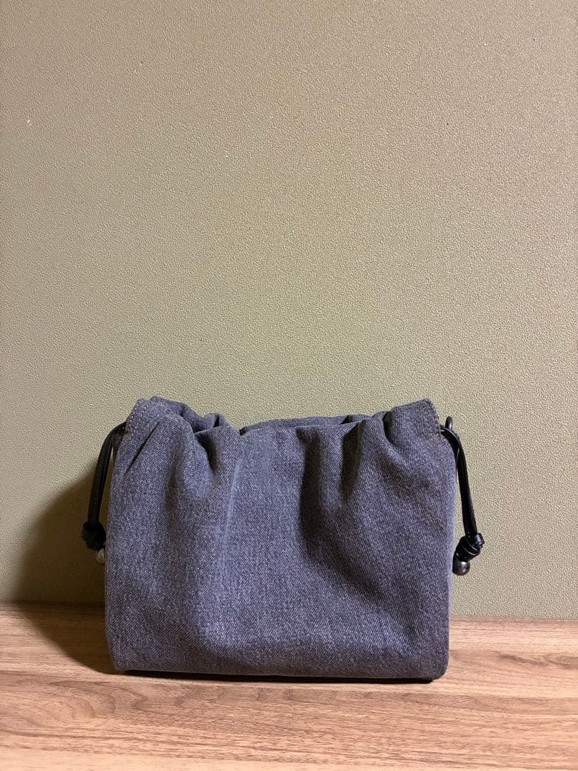 コーチ　フェイ　グレーデニム　ショルダーバッグ