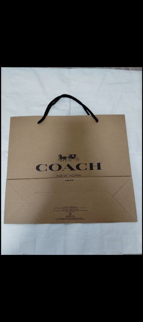1/25まで大特価！新品　COACH 花と蝶 ショルダーバッグプラ袋布袋付