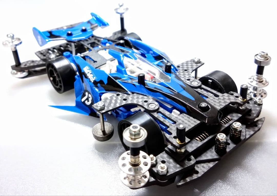 ミニ四駆 完成品 アバンテ MK3 アズール MSフレキ