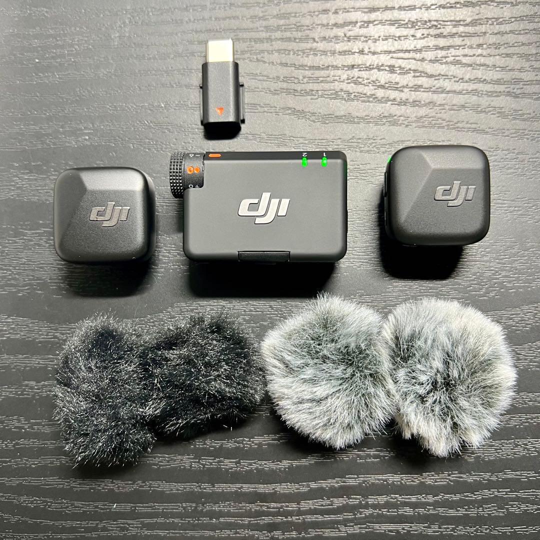 【美品】 DJI MIC MINI ワイヤレスマイクロフォン