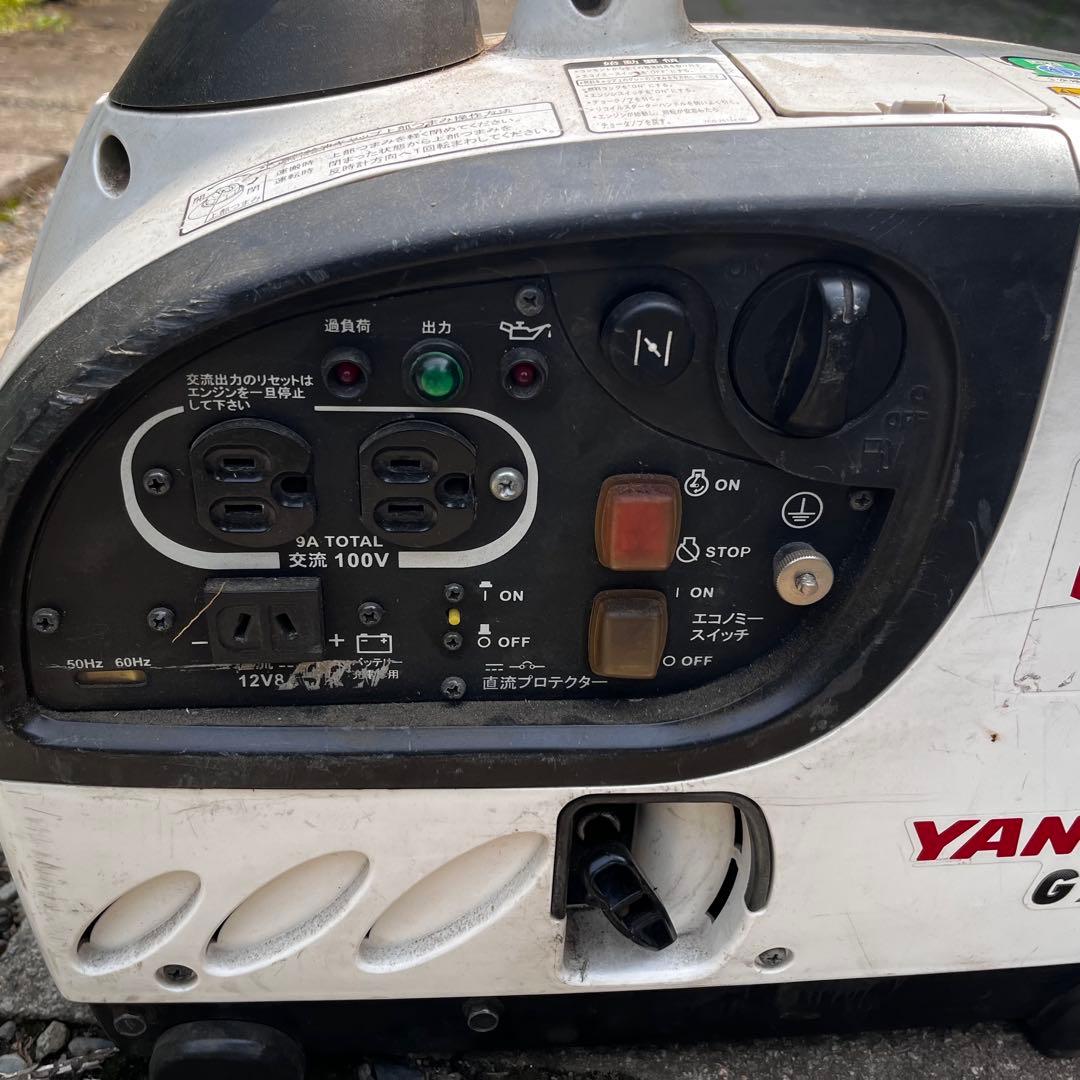 【栃木発】ヤンマー 発電機 インバーター G900is 動作確認済