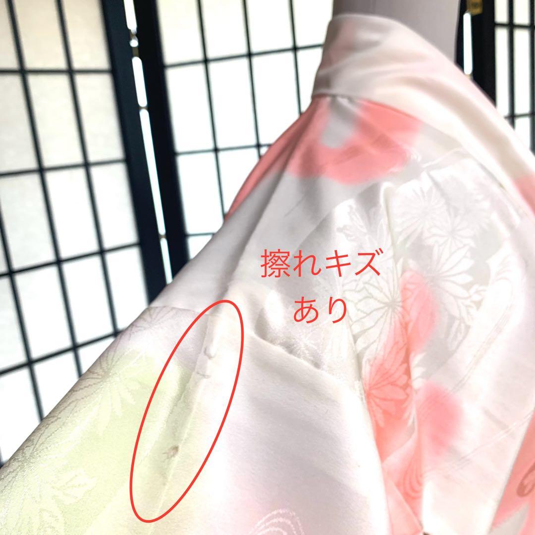 【りっこ　】【良好】振袖　正絹100% フルセット　155cmほどの方へ。