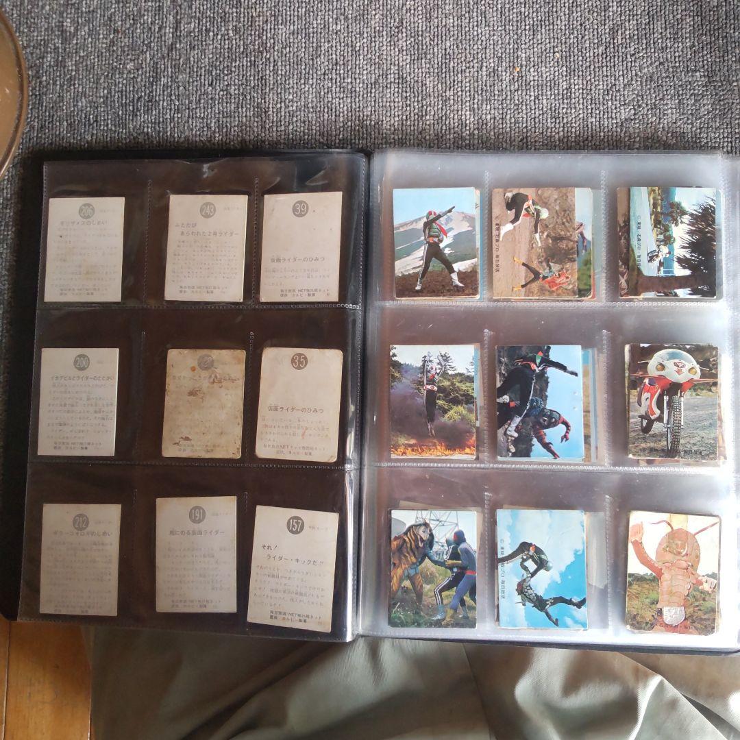 【レア】【昭和】【当時物】カルビー製菓、旧仮面ライダーカード 146枚SET販売