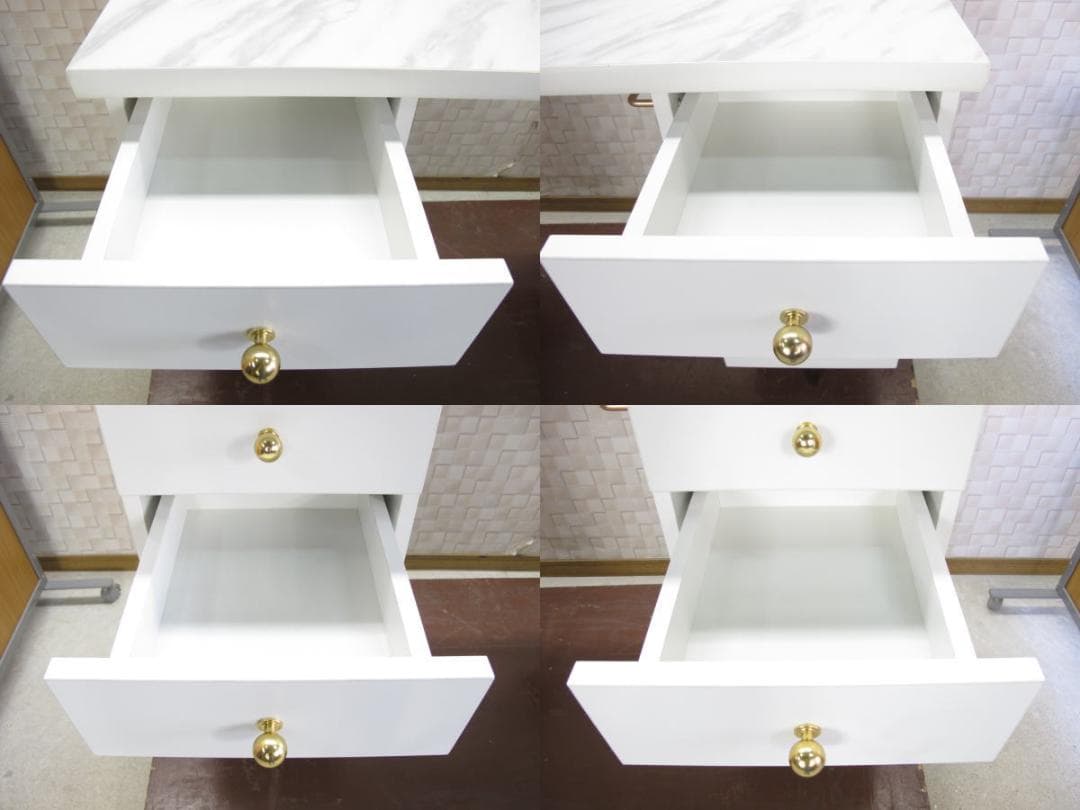 ■070101-269■美品■フランフラン■エルドラド■コスメデスク■