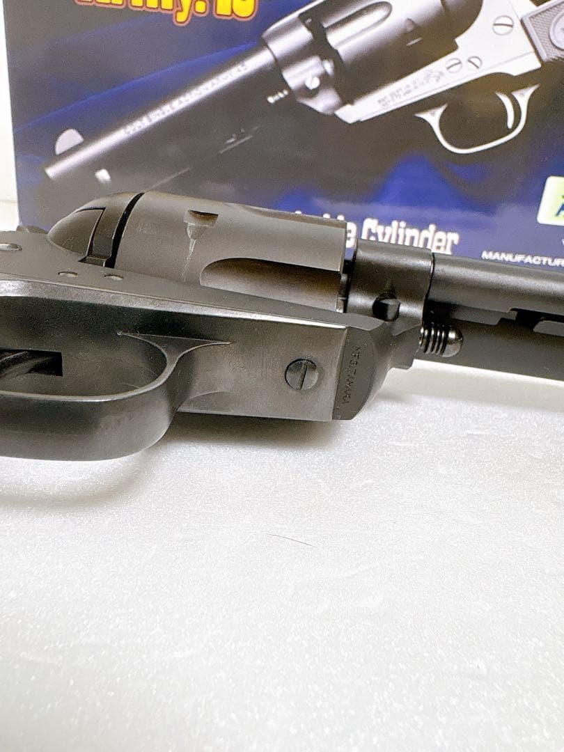 【美品】COLT SAA .45 5-1/2inch 木製グリップ モデルガン