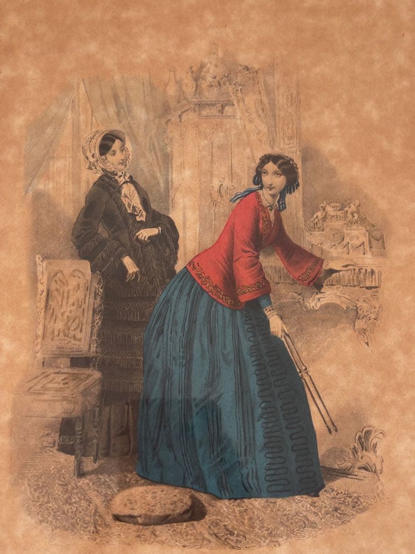 フランス　蚤の市　額　フレーム　ブロカント