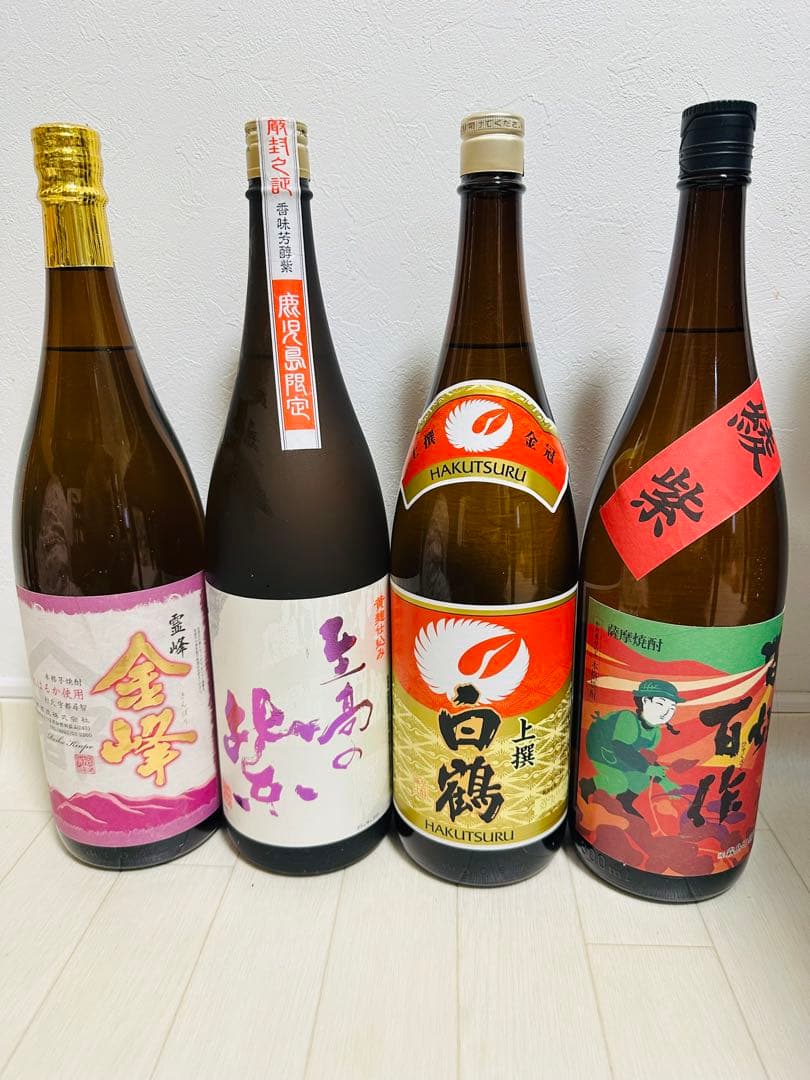 いも焼酎　白鶴 1800ml ４本まとめ売り