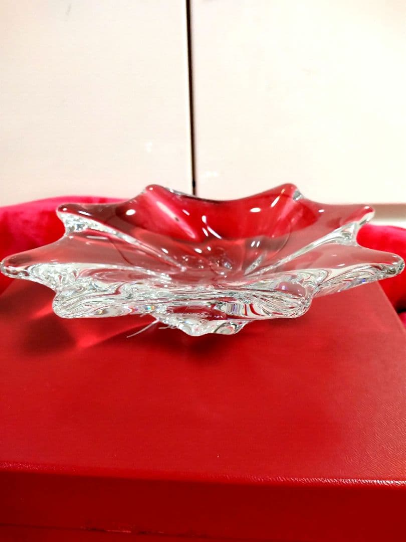 バカラ キャディックス アッシュトレイ クリスタルガラス製